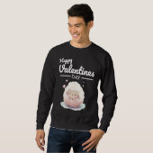 Sweatshirt Cute Animal Heart Panda  Happy Valentine Day  34 (Devant entier)