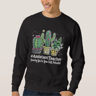 Sweatshirt Cute Assistant Teacher Appreciation Week Back to S