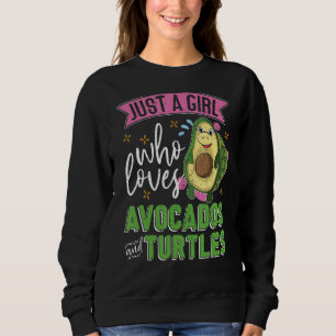 Sweatshirt Cute Avocado Ocean Animal Cute Propriétaire de l'a