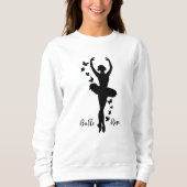 Sweatshirt Cute Ballerina (Devant)