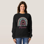 Sweatshirt Cute Blessed To Be Called Meme Rainbow Mom Grandma (Devant entier)