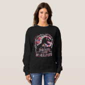 Sweatshirt Cute Bonus Mama Saurus Rex Mamasaurus Stepmom Moth (Devant entier)