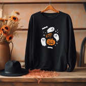 Sweatshirt Cute Boo Halloween