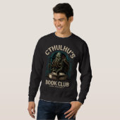 Sweatshirt Cute Book Club Cthulhu (Devant entier)