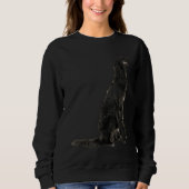 Sweatshirt Cute Borzoi (Devant)
