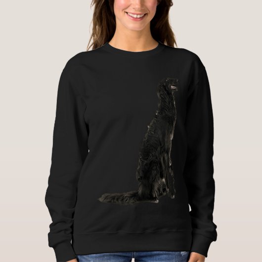 Sweatshirt Cute Borzoi (Devant)