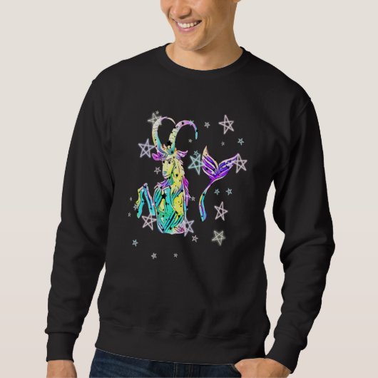 Sweatshirt Cute Capricorn Horoscope Zodiac Sign Capricorn (Devant)