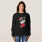 Sweatshirt Cute Cat For Christmas Cat  4 (Devant entier)