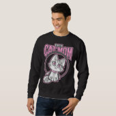 Sweatshirt Cute Cat Mom Cat Best (Devant entier)