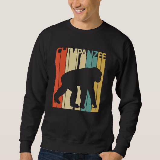Sweatshirt Cute Chimpanzé (Devant)