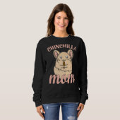 Sweatshirt Cute Chinchilla Maman (Devant entier)