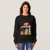 Sweatshirt Cute Christmas Kittens squad -Christmas Santa Cats (Devant entier)