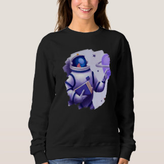 Sweatshirt Cute Cool Astronaut Teacher Student Professor Scho