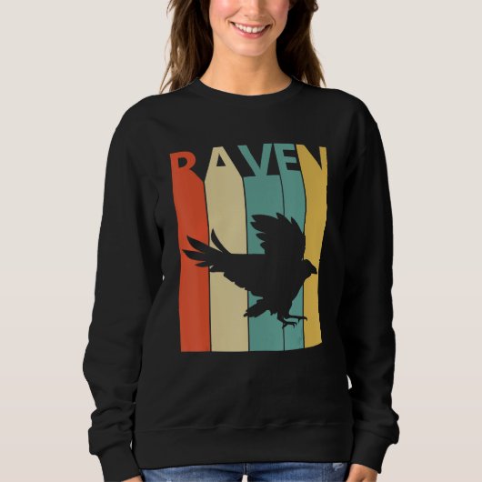 Sweatshirt Cute Corbeau animal (Devant)