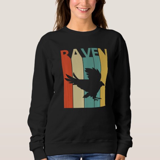 Sweatshirt Cute Corbeau animal (Devant)
