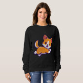 Sweatshirt Cute Corgi 468 (Devant entier)