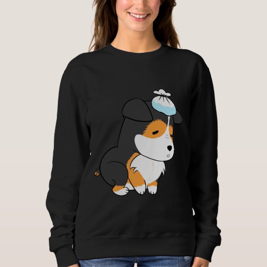 Sweatshirt Cute Corgi 523 (Devant)