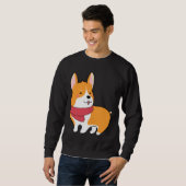 Sweatshirt Cute Corgi 527 (Devant entier)
