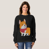 Sweatshirt Cute Corgi 527 (Devant entier)
