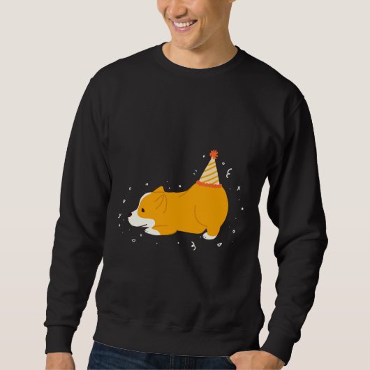 Sweatshirt Cute Corgi 546 (Devant)