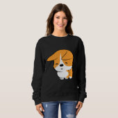 Sweatshirt Cute Corgi 733 (Devant entier)
