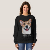 Sweatshirt Cute Corgi 807 (Devant entier)