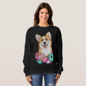 Sweatshirt Cute Corgi 827 (Devant entier)