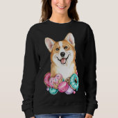 Sweatshirt Cute Corgi 827 (Devant)