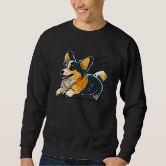 Sweatshirt Cute Corgi Cool Pembroke Welsh Corgi  14