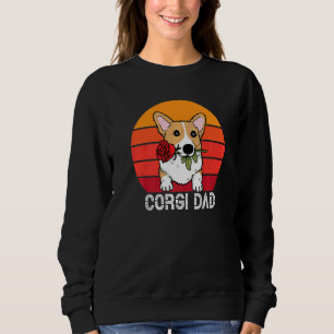 Sweatshirt Cute Corgi Papa
