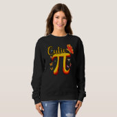 Sweatshirt Cute & Cutie Pi Math Pie Papillon Adorable Math (Devant entier)