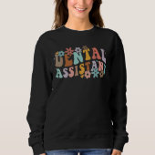 Sweatshirt Cute Dentist Dental Assistant Oral Hygienist Retro (Devant)