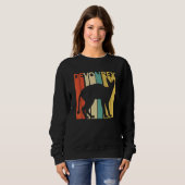 Sweatshirt Cute Devon Rex Cat (Devant entier)