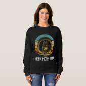 Sweatshirt Cute Doberman Astronaut Doberman Funny Doberman (Devant entier)