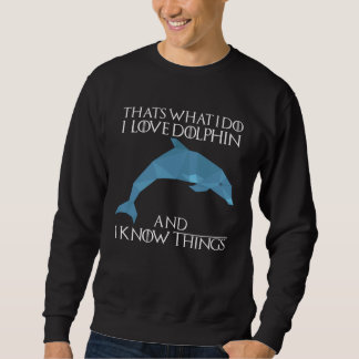 Sweatshirt Cute Dolphin Whale Dolphins Underwater world Ocean
