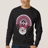 Sweatshirt Cute Easter Bunny Face Bunny Cute Easter Rabbit  1 (Devant)