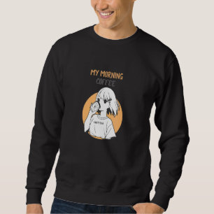 Sweatshirt Cute Et Mon Café Du Matin