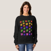 Sweatshirt Cute Fish 585 (Devant entier)