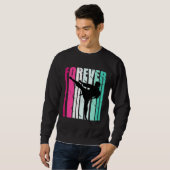 Sweatshirt Cute Forever Cute Jiu Jitsu Player Team Fan Coachi (Devant entier)