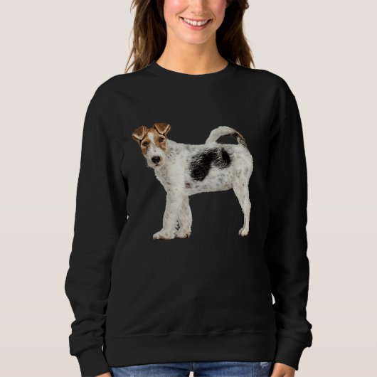 Sweatshirt Cute Fox Terrier (Devant)