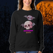 Cute Funny Bonjour Pun Halloween