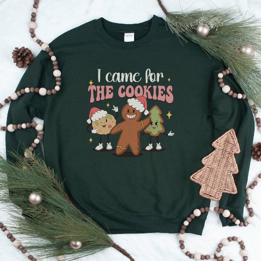 Sweatshirt Cute & Funny Christmas Gingerbread Cookie