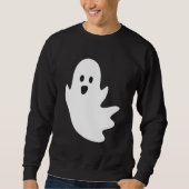 Sweatshirt Cute Ghost Halloween Pocket Boo (Devant)