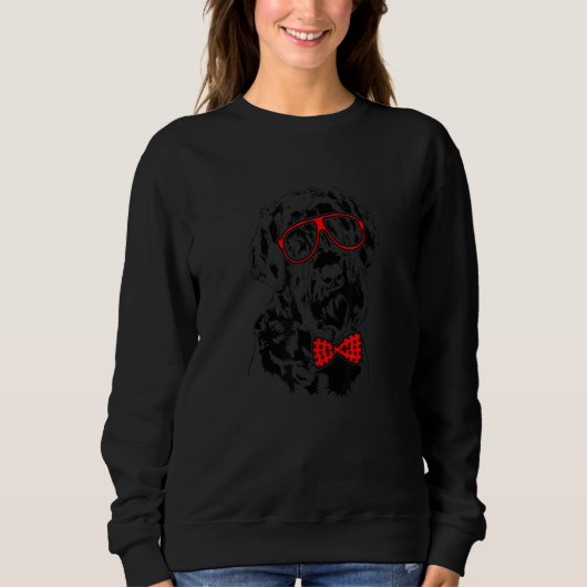 Sweatshirt Cute Giant Schnauzer dog mom dog (Devant)
