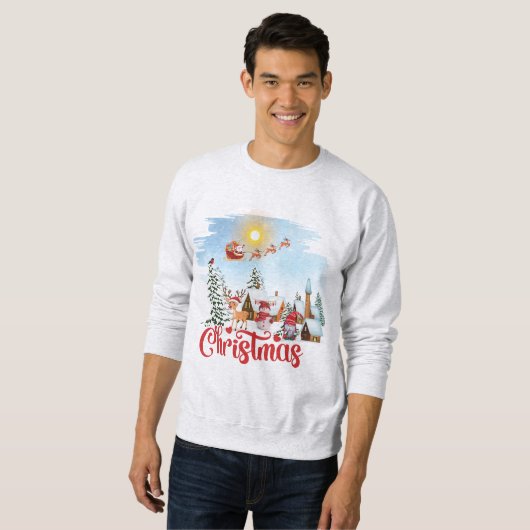 Sweatshirt Cute Gnome (Devant entier)