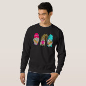 Sweatshirt Cute Gnomes Back To School Teacher And Students (Devant entier)