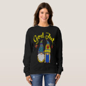Sweatshirt Cute Gnomes God Jul Swedish Norwegian Christmas (Devant entier)
