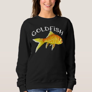 Sweatshirt Cute Goldfish Aquarium d'eau douce Poisson papa pa