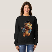 Sweatshirt Cute Graduation Bear to Celebrate Your Graduate 4 (Devant entier)