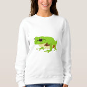 Sweatshirt Cute Green Tree (Devant)